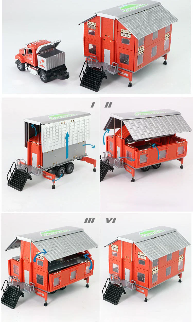 Motor Home Foldable Trailer Truck - Image 11