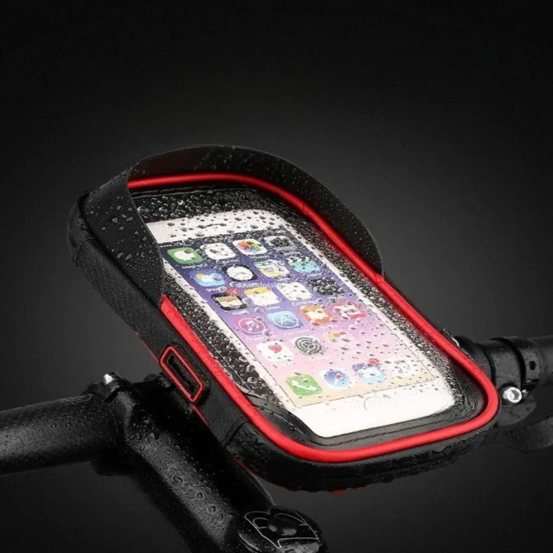 Motorcycle Handlebar  Waterproof Universal Phone Holder - Image 2
