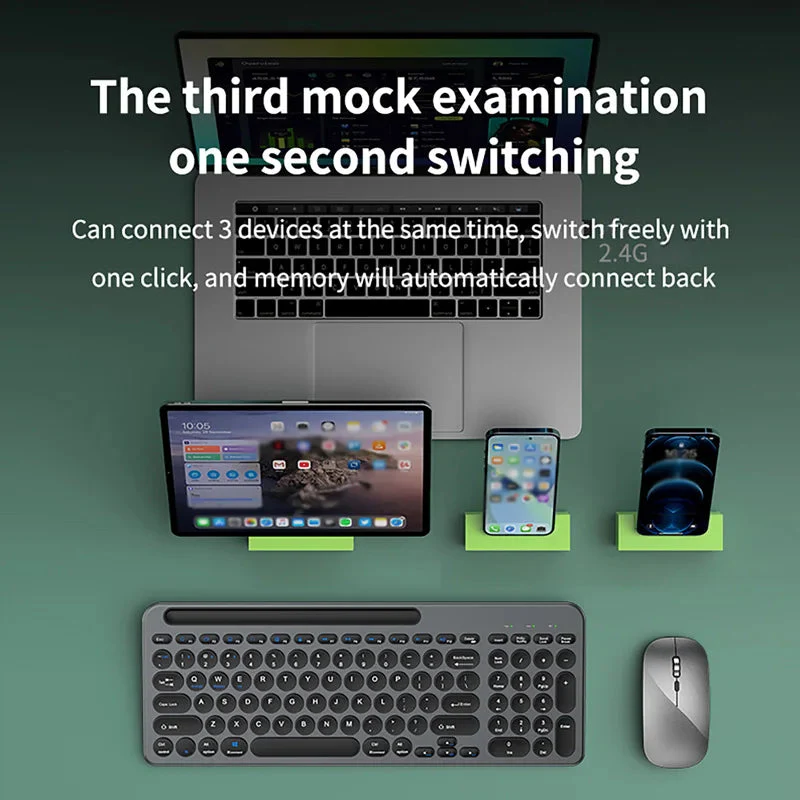 Multi Compatible Wireless Portable Keyboard - Image 4