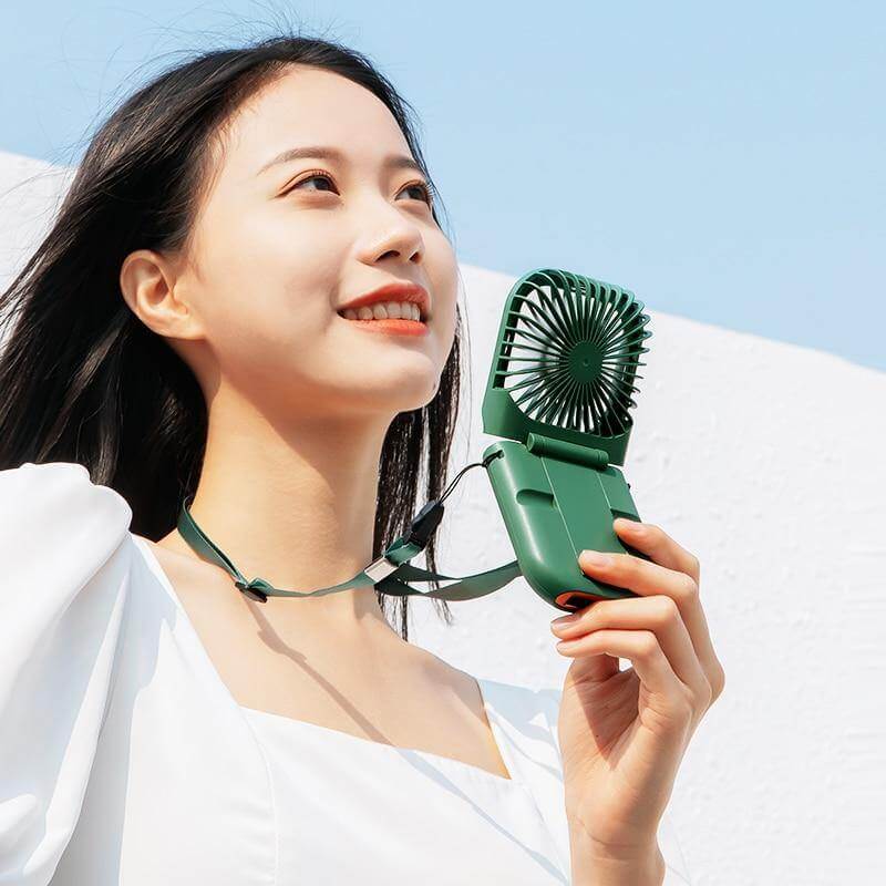 Multi-function Power Bank Neck Fan - Image 3