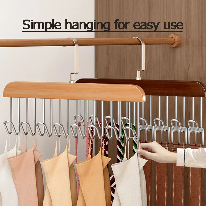 Multi-Hook Space Saver Clothes Organizer Rack - Image 3