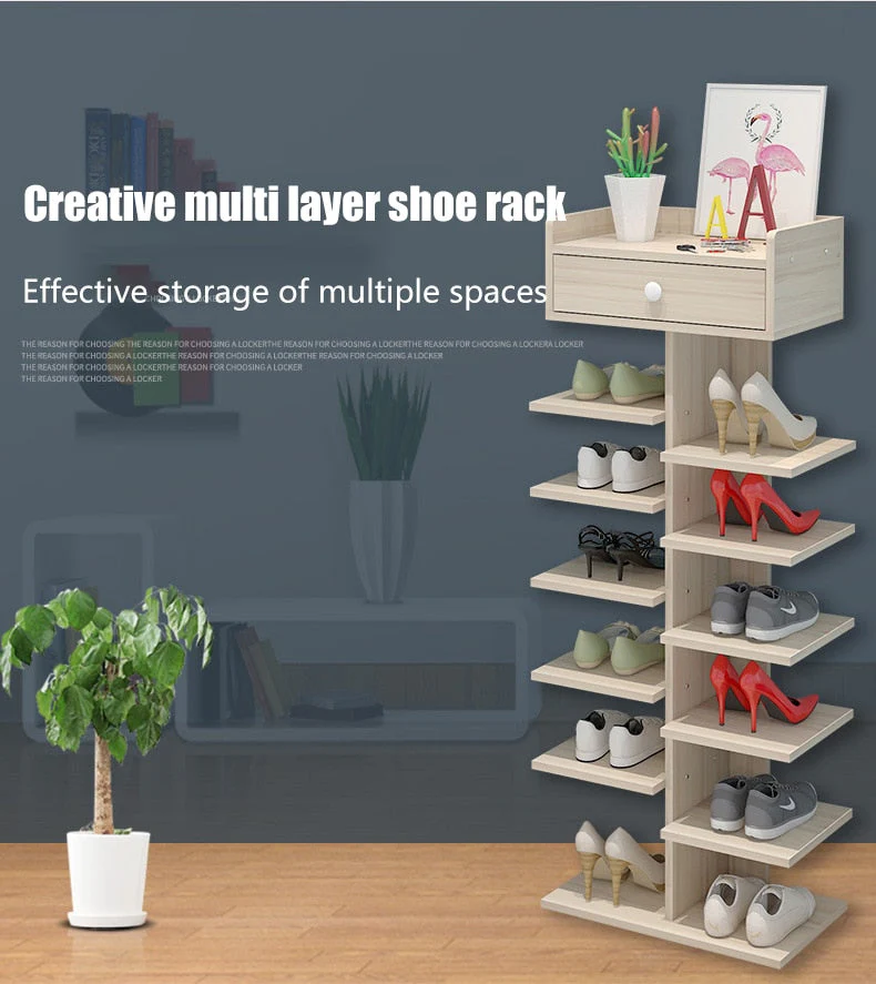 Multi-Layer Simple Space Saving Shoe Rack Shelf - Image 2