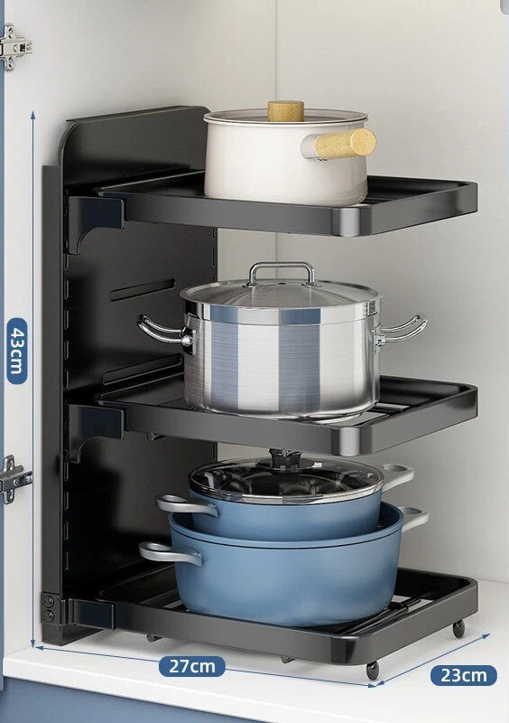 Multi-Layer Smart Sorter Kitchen Storage Rack - Image 10