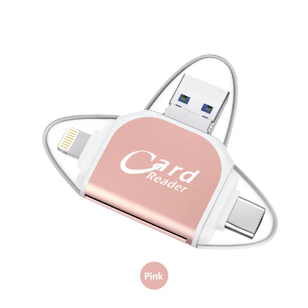 Multi-Port 4in1 Universal SD TF Card Reader - Image 6