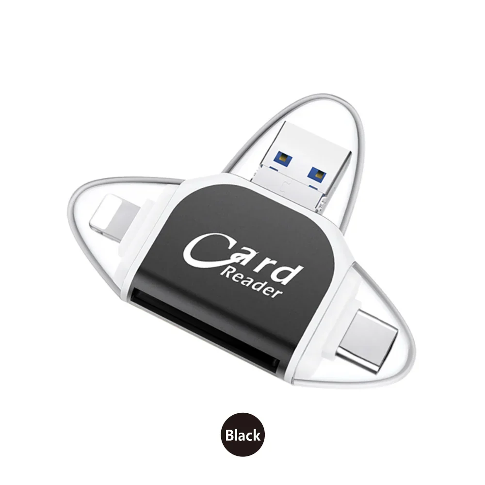 Multi-Port 4in1 Universal SD TF Card Reader - Image 7