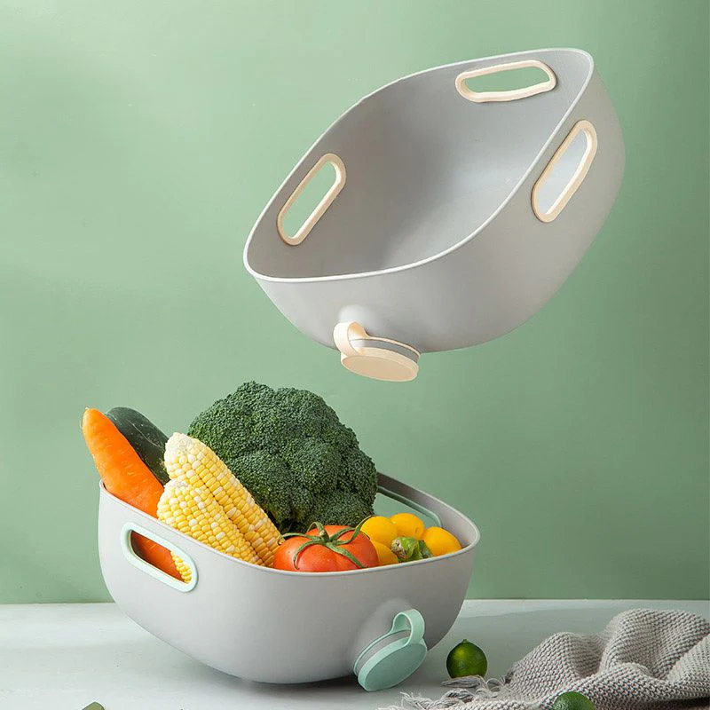 Multi-Purpose Hygienic Rinse Drainage Basket - Image 3