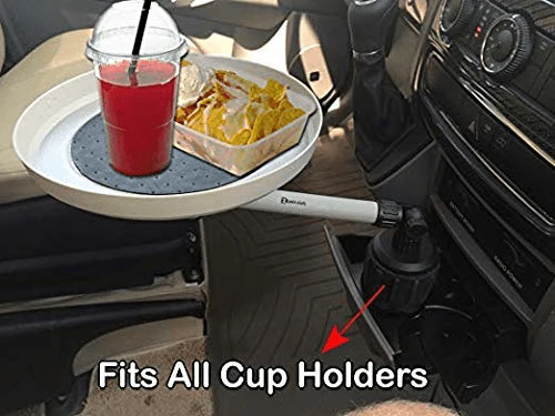 Multifunctional Adjustable Rotating Car Food Tray - Image 5