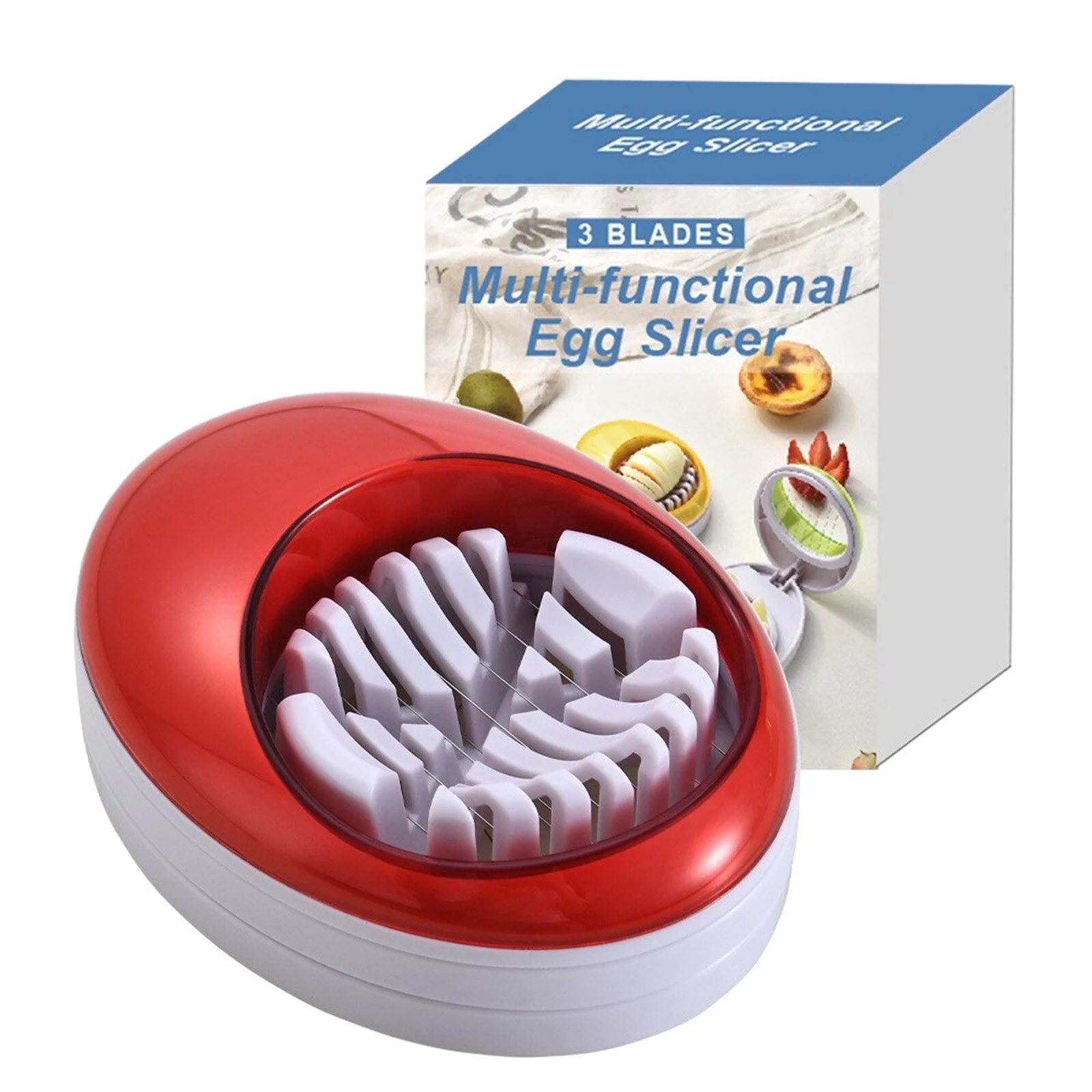 Multifunctional Boiled Easy Egg Slicer - Image 8