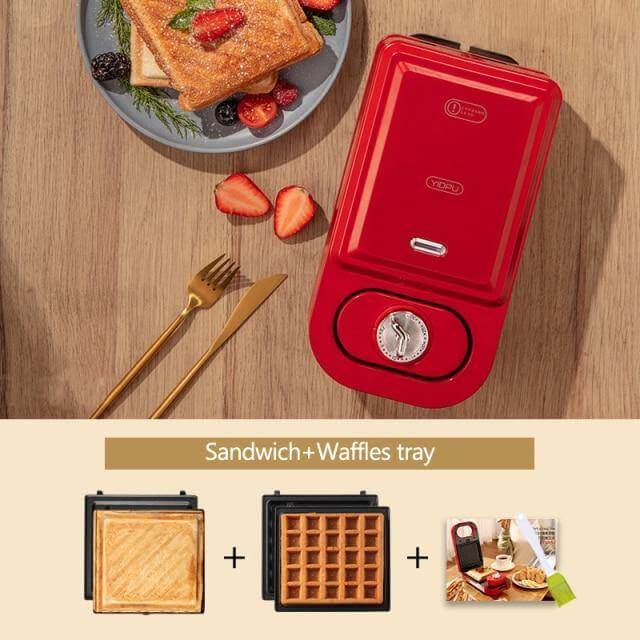Multifunctional Breakfast Waffle Maker - Image 7