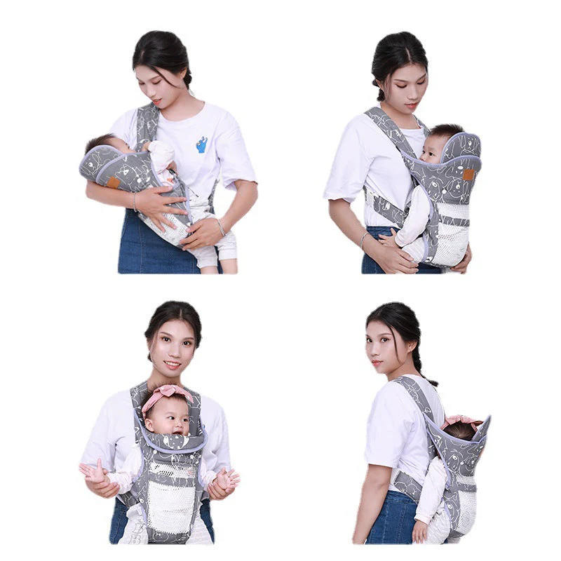 Multifunctional Comfy Double Shoulder Baby Carrier - Image 2