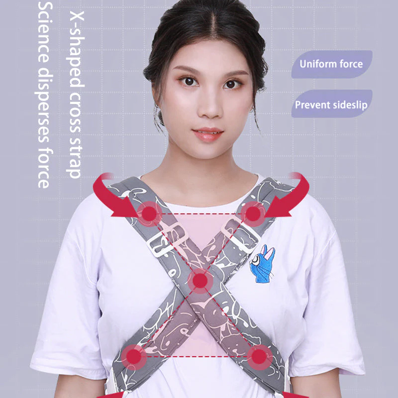 Multifunctional Comfy Double Shoulder Baby Carrier - Image 5