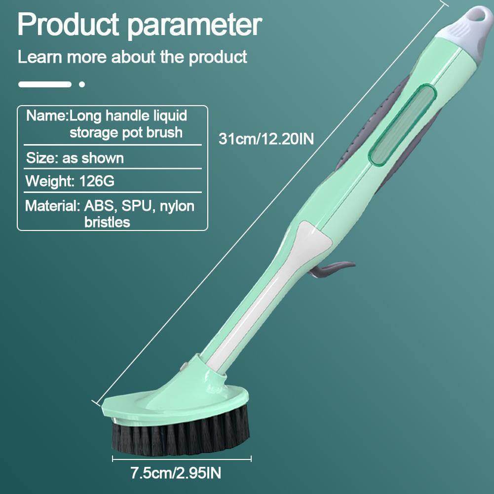 Multifunctional Kitchen Dish Soap Dispensing Brush - Image 8