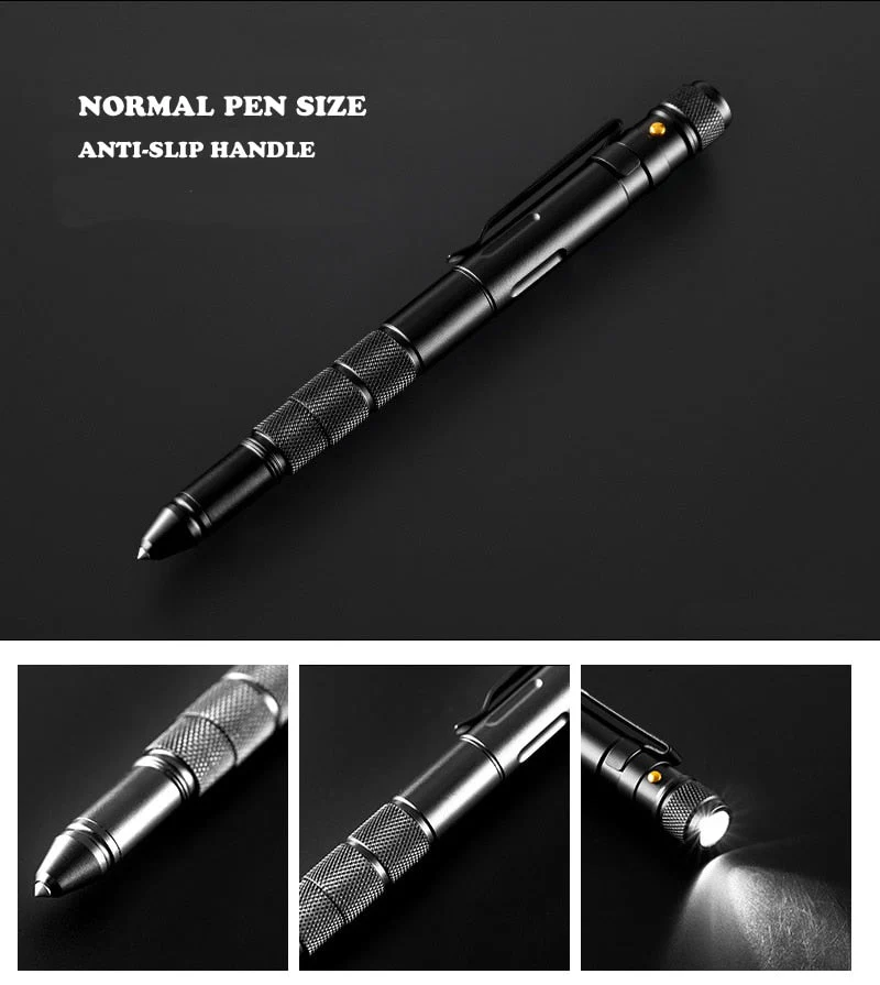 Multifunctional Military Style Emergency Tactical FlashPen - Image 8