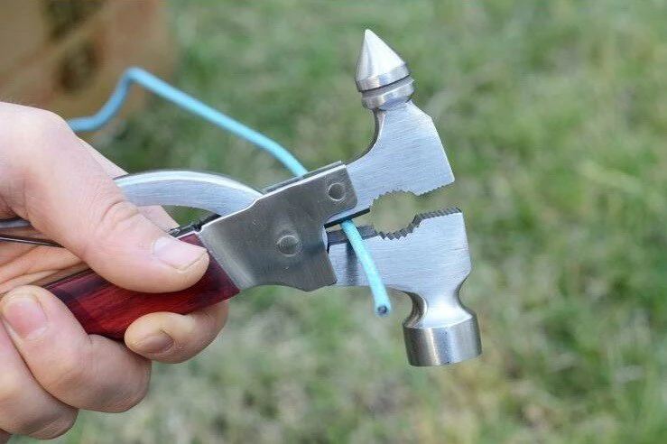 Multifunctional Stainless Steel Hammer Camping Tool - Image 5