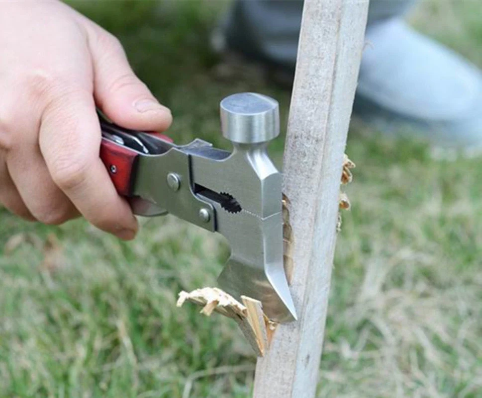 Multifunctional Stainless Steel Hammer Camping Tool - Image 7