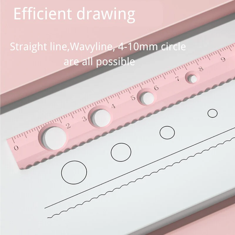 Multifunctional Stationery Pencil Geometry Tool - Image 2