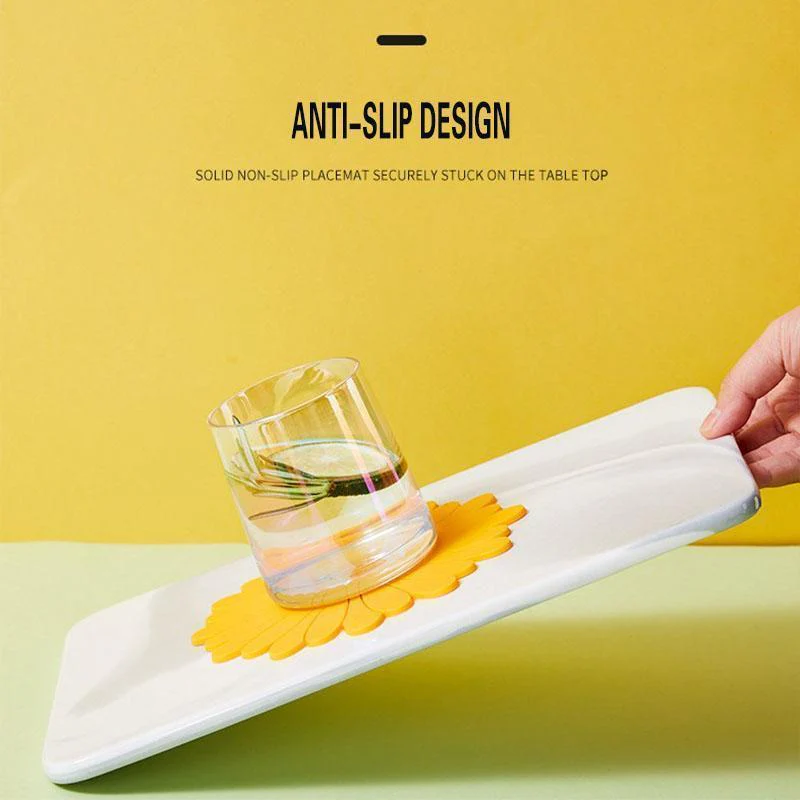 Multifunctional Sunflower Table Mat Coaster - Image 14