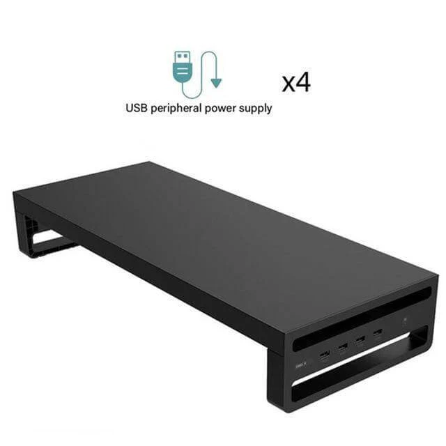 Multifunctional Wireless Charging Desktop Monitor Stand - Image 8
