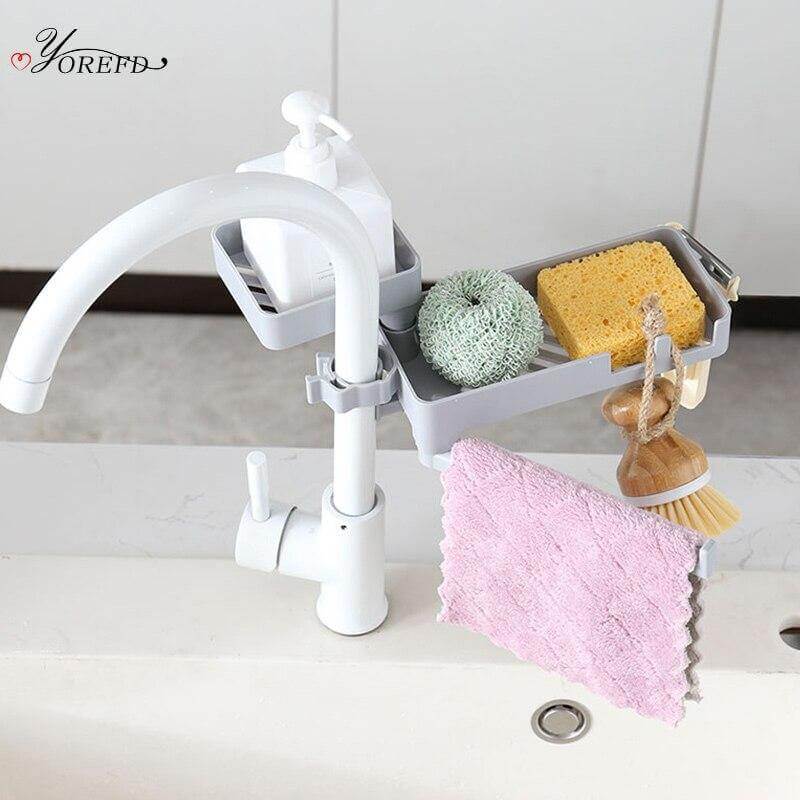 Multilayer Rotatable Kitchen Sink Drain Organizer - Image 4