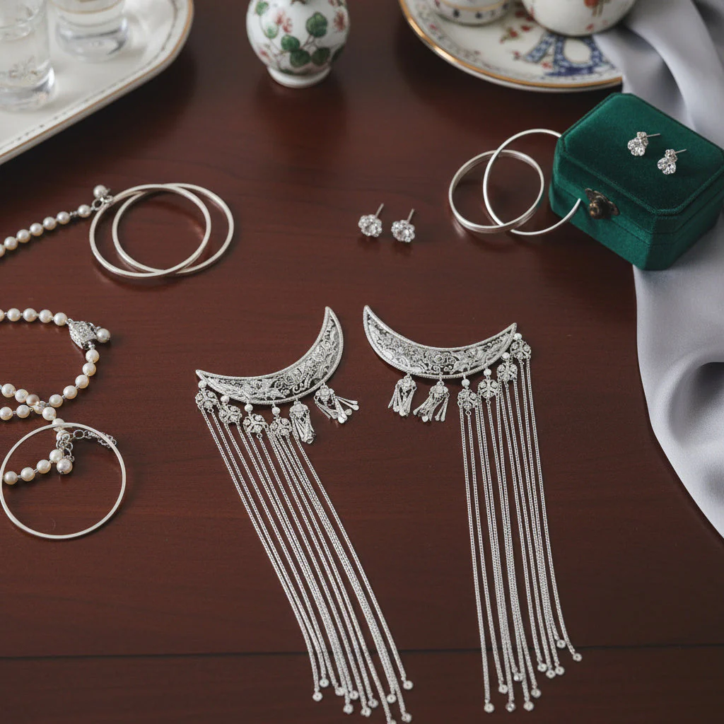 Mystical Moon Shape Hair Clip - Image 5