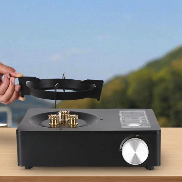 Nature Lover Portable Windproof Camp Stove - Image 2