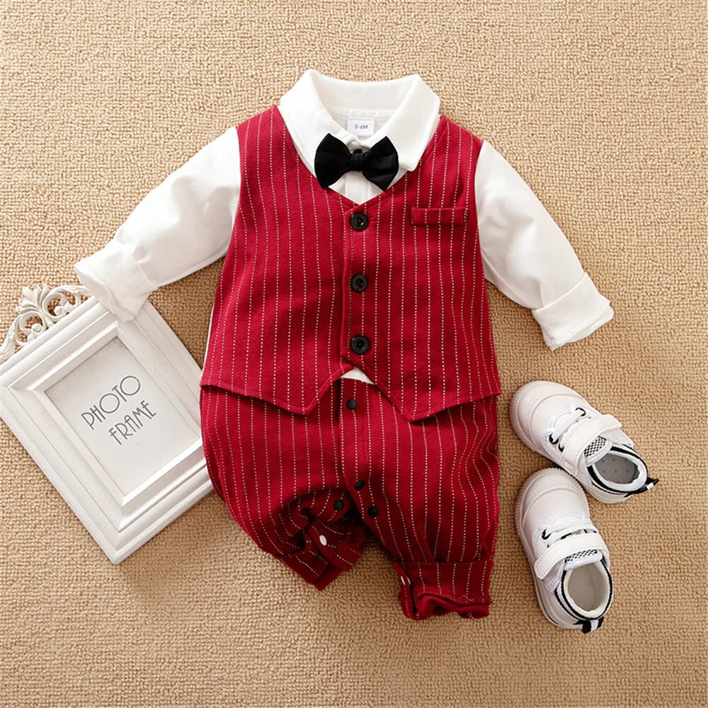 Newborn Baby Gentleman Jumpsuit - Image 28