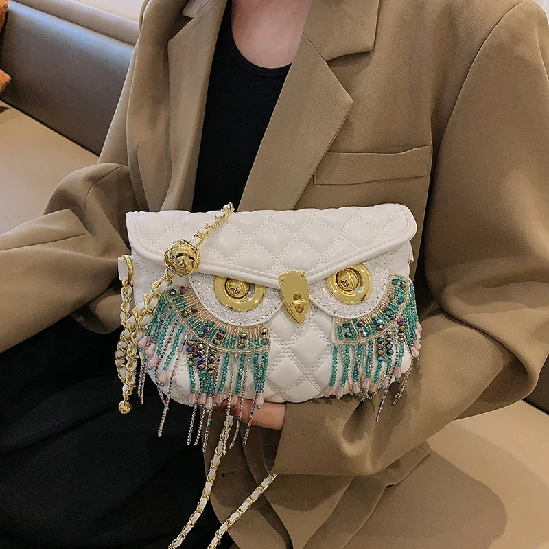 Night Owl Glitter Shoulder Bag - Image 2