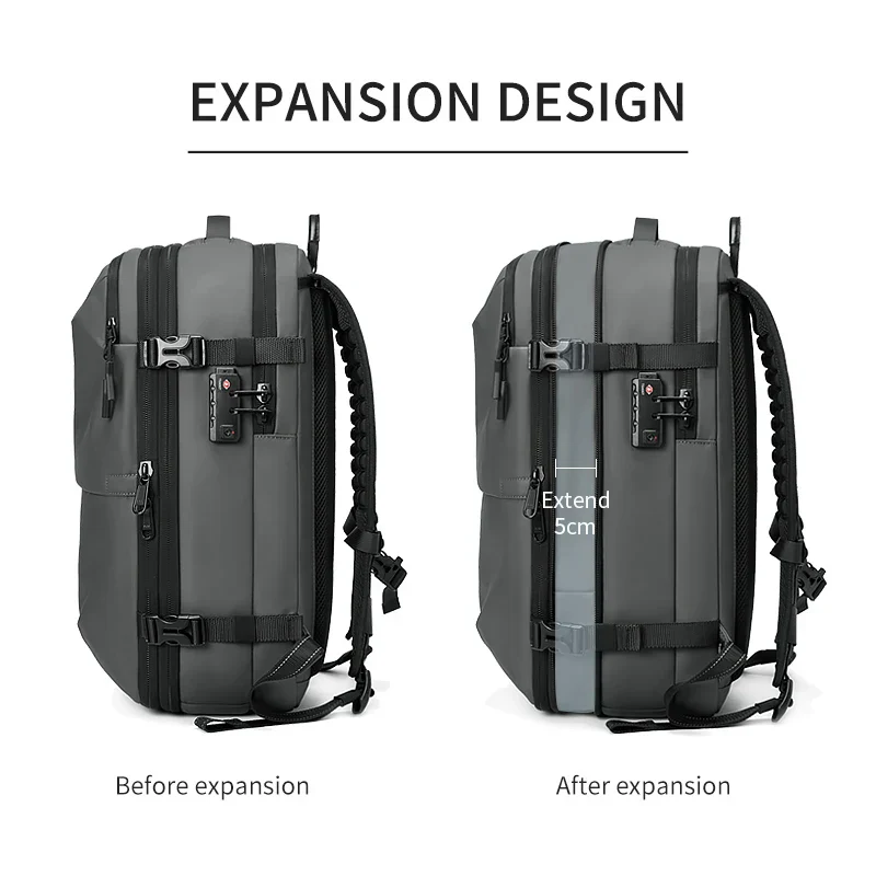 Ninja Trail Stealth Anti-Theft Travel Backpack - Image 4