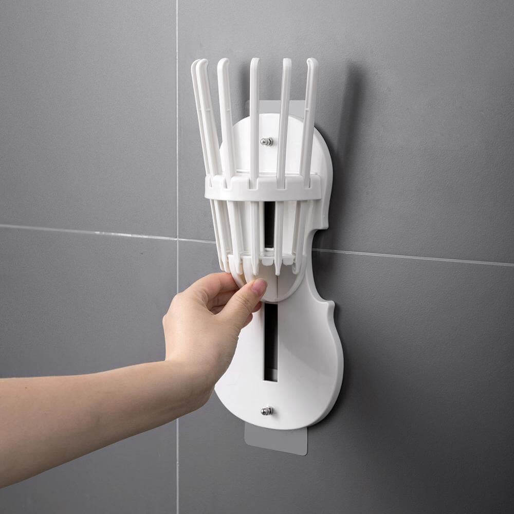 No-Drill Foldable Wall-Mounted Kitchen Storage Rack - Image 4