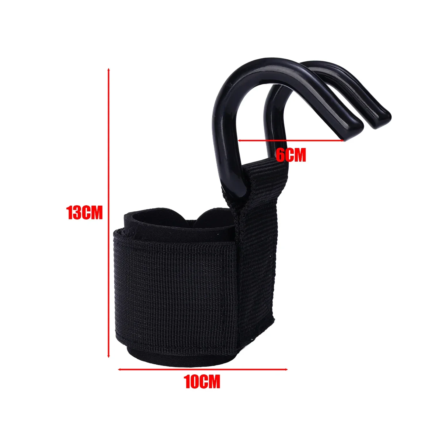 Non-Slip Gym Support Weight Lifting Hook - Image 5