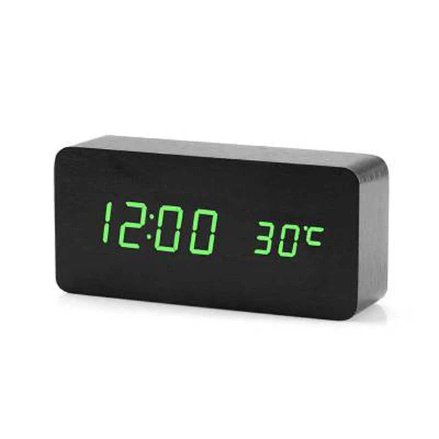 Nordic Digital Led Voice Control Alarm Clock - Image 16