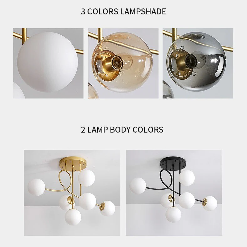 Nordic Elegant Pendant Hanging Chandelier Light - Image 6