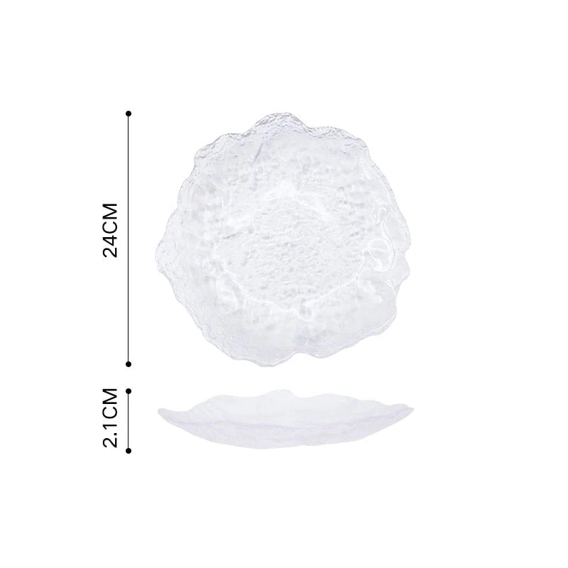 Nordic Frozen Style Glass Plates - Image 7
