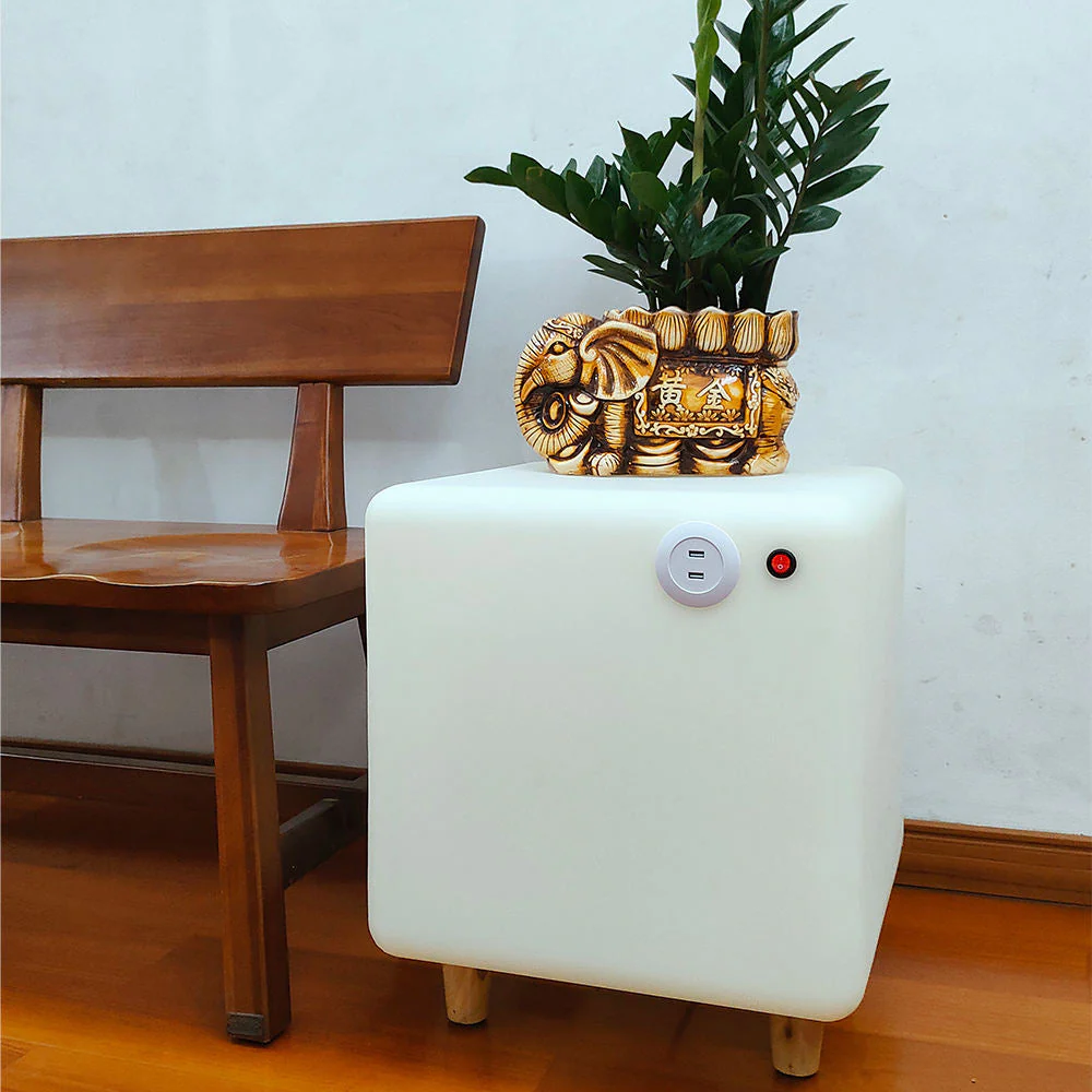 Nordic Glow Modern Voice-Activated Nightstand - Image 5