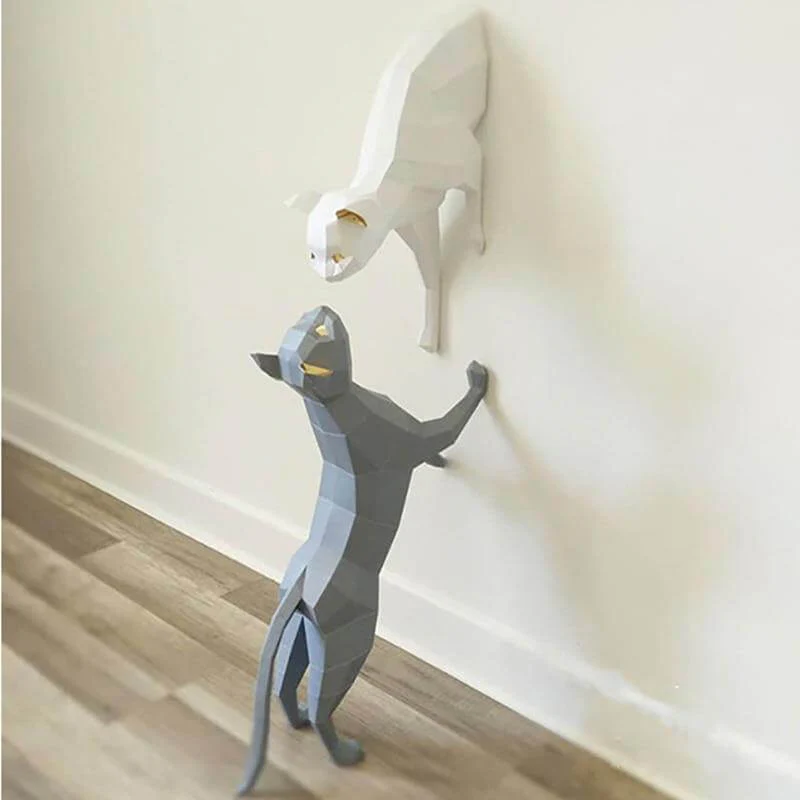 Nordic Handmade Cat Home Decor - Image 5