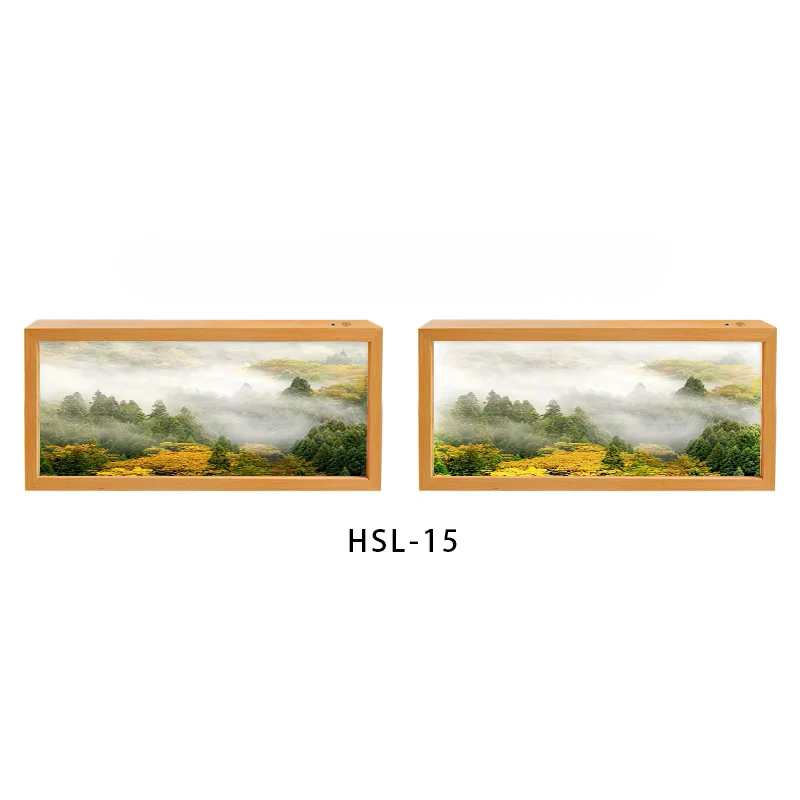 Nordic Healing Backlit Landscape Art Frame Light Box - Image 17