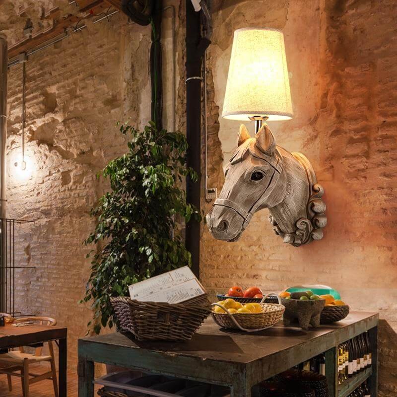 Nordic Horse Wall Lamp - Image 4