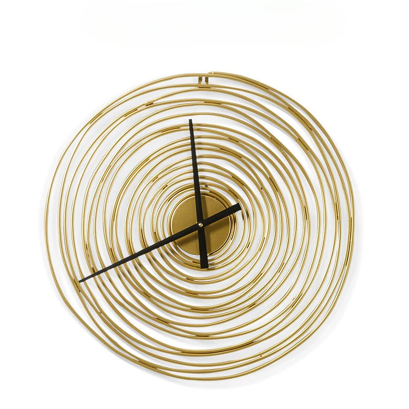 Nordic Minimalist Iron Wall Clock - Image 7