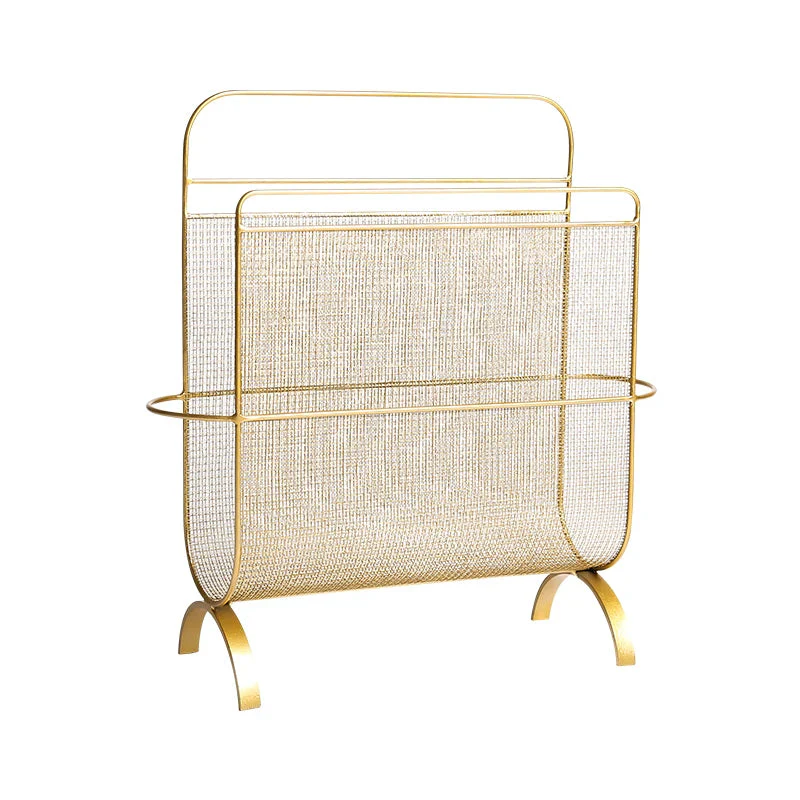 Nordic Minimalist Metal Bookshelf - Image 3