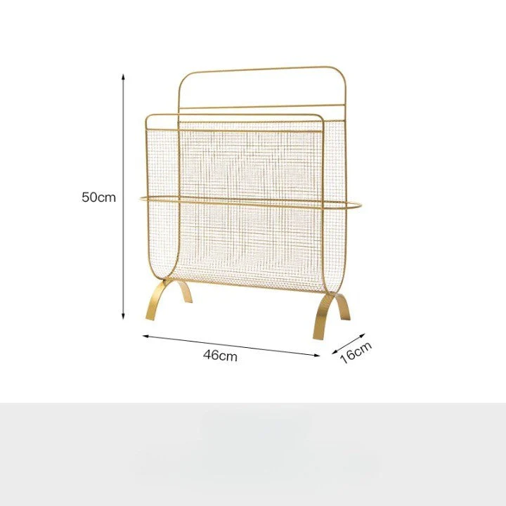 Nordic Minimalist Metal Bookshelf - Image 5