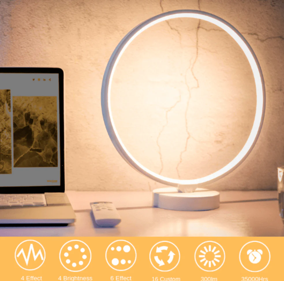 Nordic Mood Led Circle Table Lamp - Image 5
