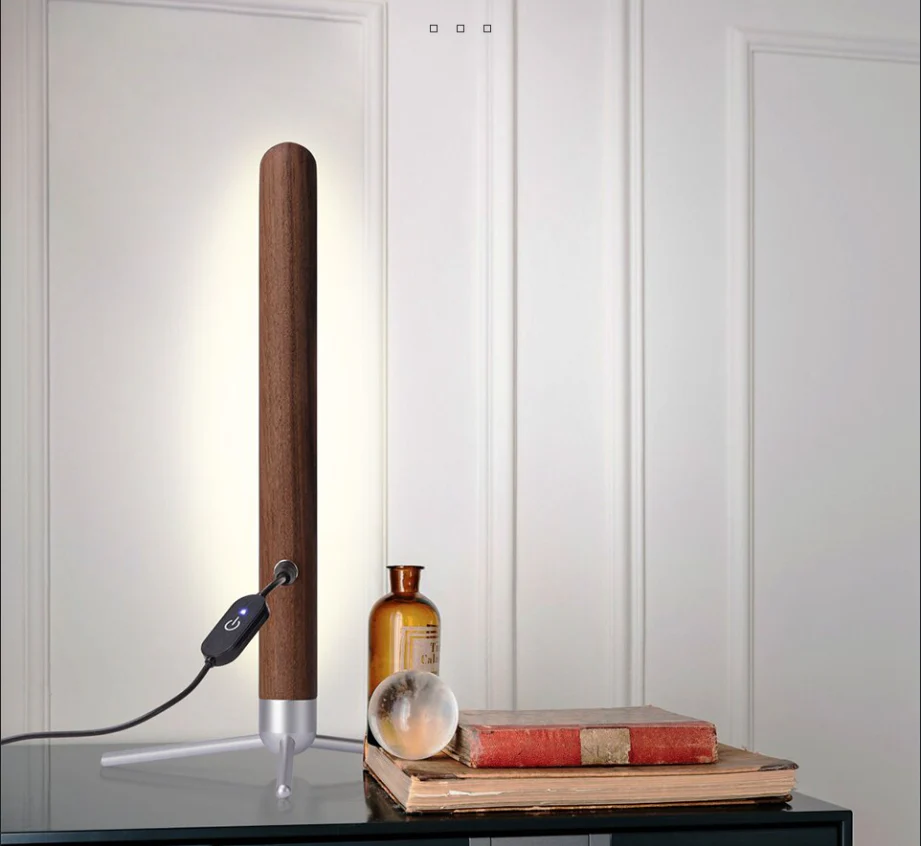 Nordic Sky Minimalist Wooden Desk Lamp - Image 9