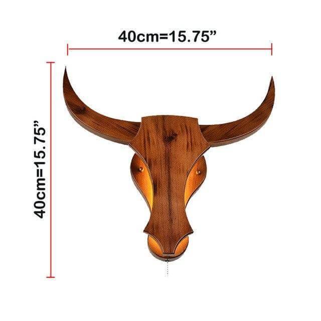 Nordic Style Bull Head Creative Lamps - Image 3
