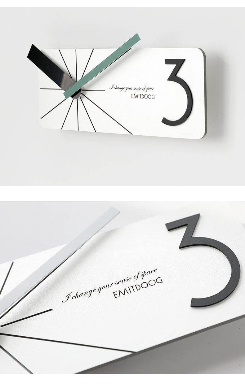 Novelty Creative Silent Art Wall Clock - Image 9