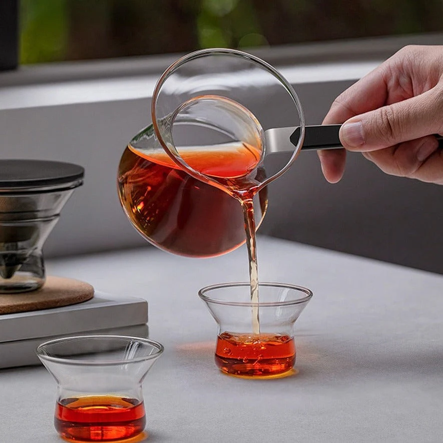 One-Button Brew Magnetic Glass Tea Pot - Image 2