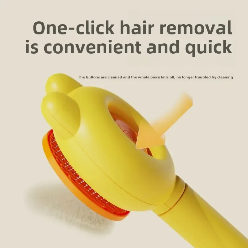 One Click Hair Removal Pet Grooming Brush - Image 5