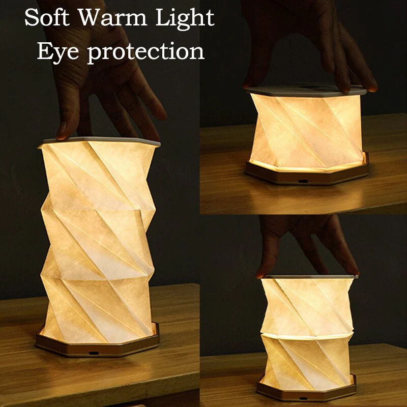 Origami Glow Dimmable Paper Lantern Light - Image 5