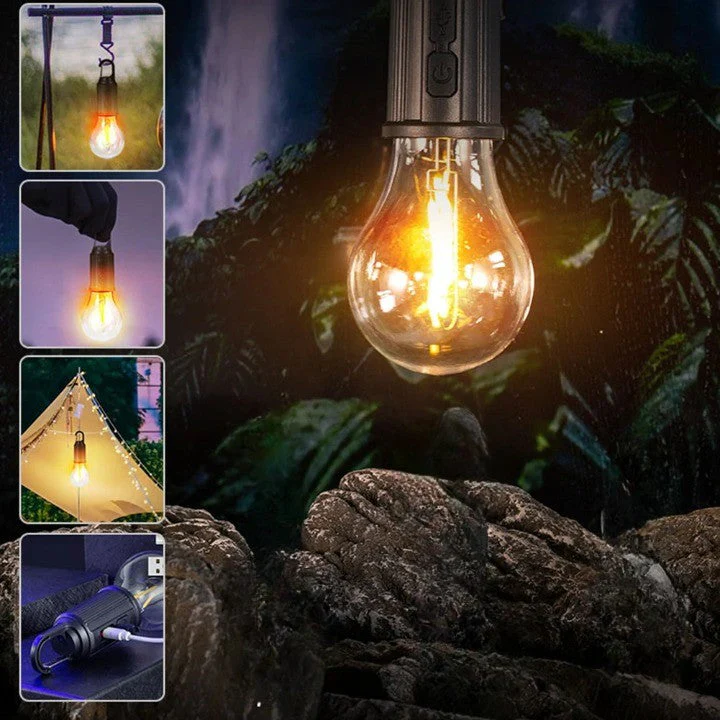 Outdoor Glow Multi-Scenario Hanging Light Bulbs - Image 3