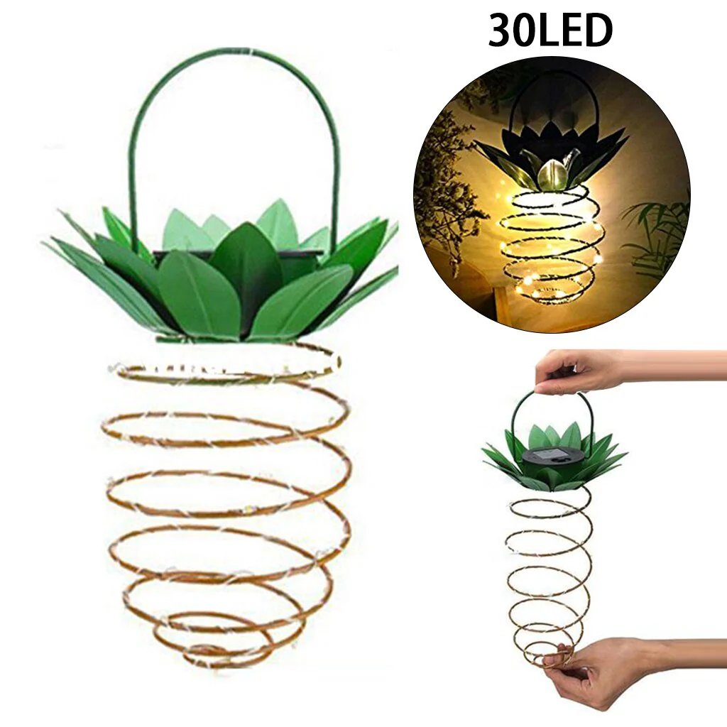 Outdoor Solar Garden Pineapple Automatic Lights - Image 10