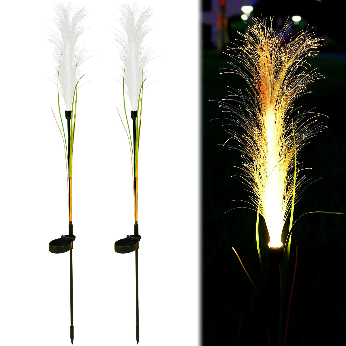 Outdoor Solar Waterproof Reed Garden Lights - Image 7